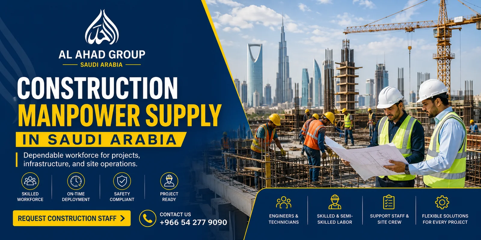 Tabuk Role Mix and Headcount Guide for northwest construction and logistics workforce planning in Saudi Arabia
